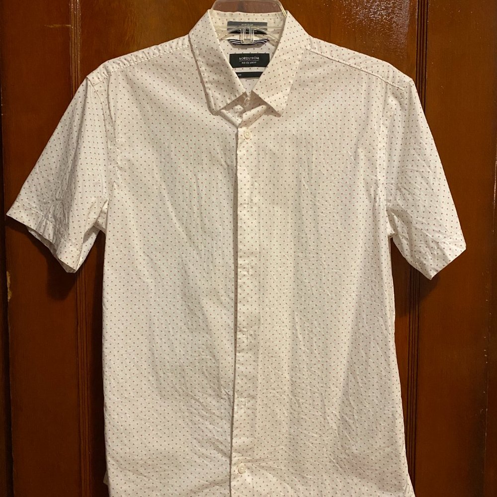 Medium Nordstrom Patterned Button Down - image 1